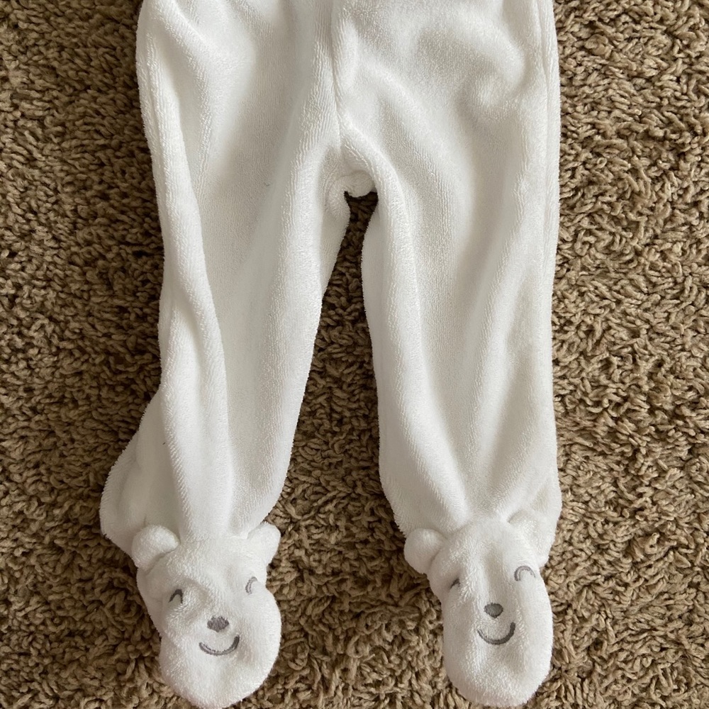 Newborn bottoms with bears on the feet!